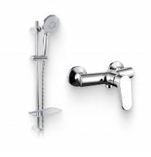 Душевой комплект Смеситель для душа Bravat Eler F9191238CP-01 + Гарнитур Waterfall D154CP-2-RUS