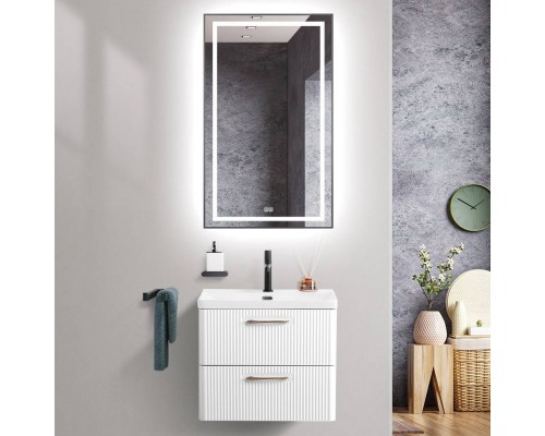Мебель для ванной комнаты BelBagno Due 50 bianco lucido Мебель для ванной комнаты BelBagno Due 50 bianco lucido