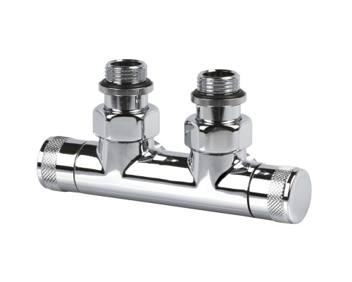 Узел угловой SR Rubinetterie Tondera 50 мм, запорный 1/2 х3/4Е, цвет хром 0699-1500C0E0