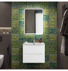 Мебель для ванной комнаты BelBagno Marino-cer-n 60 подвесна, bianco lucido