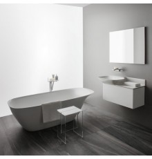 Laufen INO Ванна 180x80x52см, отдельностоящая, с слив-переливом, материал: композит, цвет: белый. 2.3030.2.000.000.1