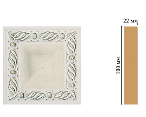 Вставка цветная DECOMASTER D207-15 (100*100*22мм) Вставка цветная DECOMASTER D207-15 (100*100*22мм)