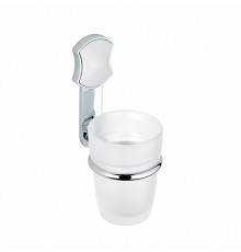 THG Infini white porcelain Стакан стеклянный, подвесной, цвет: хром. U2D-A02-536