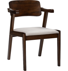Стул Woodville Velma dirty oak, light beige