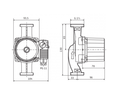 Циркуляционный насос Wilo Star-RS 25/6-130(180)-RK (2459900) Циркуляционный насос Wilo Star-RS 25/6-130(180)-RK (2459900)