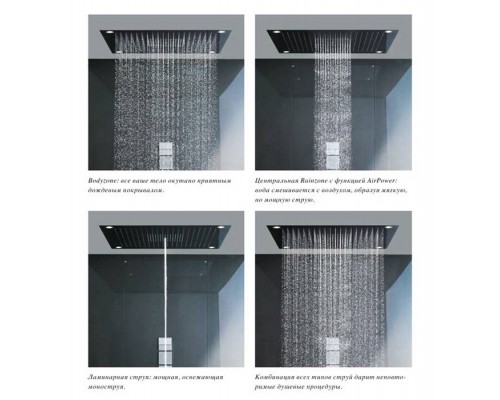 Axor ShowerSelect Верхний душ, 97х97см., встраиваемый в потолок, цвет: сталь. 10621800 Axor ShowerSelect Верхний душ, 97х97см., встраиваемый в потолок, цвет: сталь. 10621800