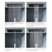 Axor ShowerSelect Верхний душ, 97х97см., встраиваемый в потолок, цвет: сталь. 10621800