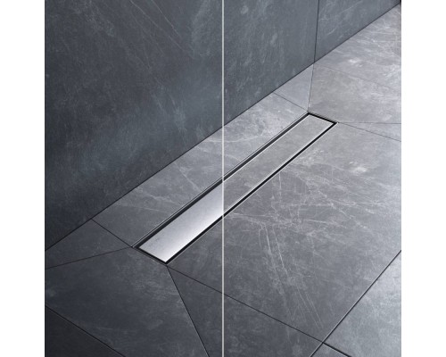 W01SC-U11-050-04SB Трап для душа линейный, универсальный затвор Tile, 50 см W01SC-U11-050-04SB Трап для душа линейный, универсальный затвор Tile, 50 см
