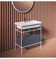 Artceram Fuori Scala Металлическая консоль 77х42.5х83см., напольная, с ящиком, цвет: белый матовый. ACA057 05,  TFC004 13 00,  TFL035 05 00 *1,  ACM040 57