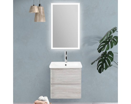 Мебель для ванной комнаты BelBagno Albano-Cer 50 подвесная, rovere vintage bianco Мебель для ванной комнаты BelBagno Albano-Cer 50 подвесная, rovere vintage bianco