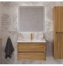 Мебель для ванной комнаты Cezares Relax 80 дуб карамельный, раковина Cezares CZR-800/480-LV-MR-NV