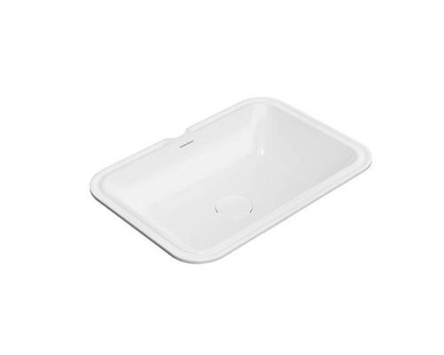 Kerama Marazzi Plaza Раковина встраиваемая снизу 54.5х38см., без отв., цвет: белый глянцевая. PLR.wbu.55 Kerama Marazzi Plaza Раковина встраиваемая снизу 54.5х38см., без отв., цвет: белый глянцевая. PLR.wbu.55