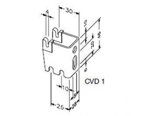 Настенная консоль Zehnder, CVD 1, 25/30 mm, цвет белый RAL 9016 Настенная консоль Zehnder, CVD 1, 25/30 mm, цвет белый RAL 9016