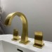THG Pure Смеситель для раковины, 3 отв., с донным клапаном, цвет: Matt gol. G04-F07-151