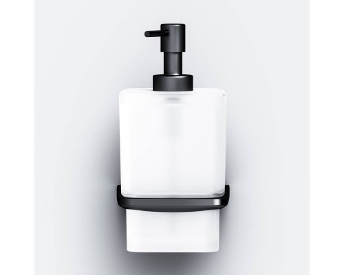 A50A36922 Стеклянный диспенсер для жидкого мыла с настенным держателем