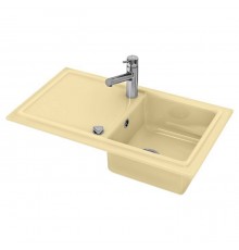 Duravit Cassia Кухонная мойка 86x51см., встраиваемая, цвет: бежевая. 7513861900