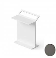 Dea Design Accessories Столик с полотенцедержателем 50x32x70см., напольный, Solid Surface, цвет: graphite. DD3004 500 5