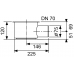 TECE drainline, сифон, 1,2 л/c, DN 50, выход вбок, высота монтажа от нижнего края сифона до верхнего края слива ndash; 148 мм.. 650002