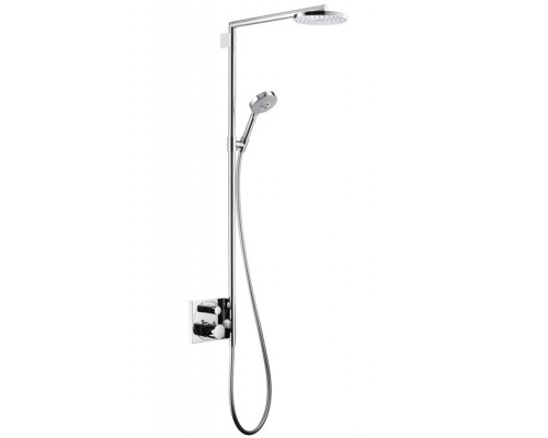 СНЯТ(13) HG 27 192 000 Raindanse Душевая система для душа Ø180/100 мм, 1/3 реж. (внеш. монт. часть) 27192000