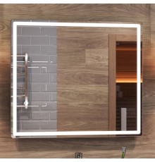 Зеркало Vigo Geometry Comfort 80 с подсветкой, с антизапотевателем