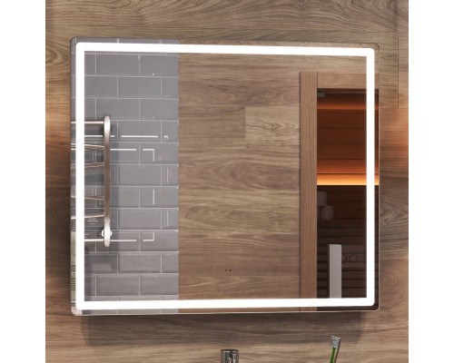 Зеркало Vigo Geometry Comfort 80 с подсветкой, с антизапотевателем Зеркало Vigo Geometry Comfort 80 с подсветкой, с антизапотевателем