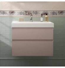 Тумба с раковиной Kerama Marazzi Cubo 70 мальва матовая