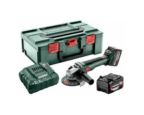 Машина шлифовальная угловая аккумуляторная Metabo W 18 L 9-125++ЗУ ASC55