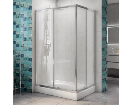 Душевой уголок BelBagno Due AH 2 100/80 C-Cr