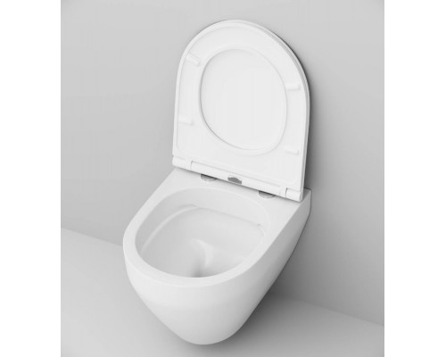 C701700WH Унитаз подвесной безободковый FlashClean, без сиденья C701700WH Унитаз подвесной безободковый FlashClean, без сиденья