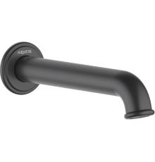 Излив AQUATEK Классик AQ1541MB для ванны, матовый черный