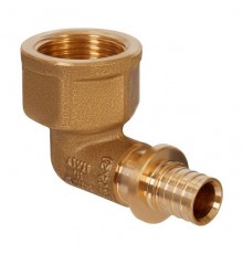 Угольник прямой переходный Hoobs Ø16x2,2 - 3/4 ВР. HB-PEXLF-162234