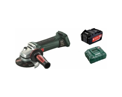Машина шлифовальная угловая аккумуляторная Metabo W 18 L 9-125++ЗУ ASC55
