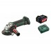 Машина шлифовальная угловая аккумуляторная Metabo W 18 L 9-125++ЗУ ASC55