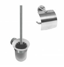 Набор Держатель Bemeta Neo 104112015 steel + Ершик 104113019