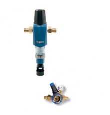 Сетчатый фильтр очистки воды BWT F1 - 3/4” HWS с модульным подключением и редуктором давления 10481