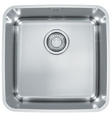 Alv 1129251 Luno 30 Мойка U, r40, 1 чаша, 0,8 мм, SAT, 3½ 400х400х180 мм+сифон 1130550 1129251