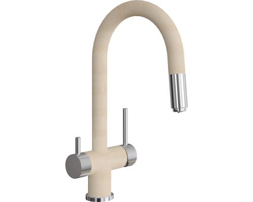 Смеситель для кухни Florentina Маэстро бежевый