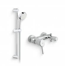 Душевой комплект Смеситель Grohe Concetto 32211001 + Гарнитур Tempesta Cosmopolitan 27578002