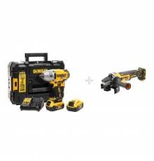 Гайковерт аккумуляторный DeWalt DCF899P2+МШУ DeWalt DCG405