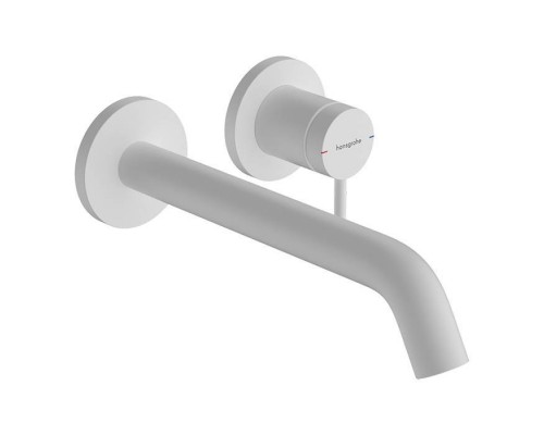 Hansgrohe Tecturis E Смеситель для раковины, встраиваемый, излив: 23см., цвет: белый матовый. 73351700