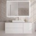 Kerama Marazzi Plaza Раковина встраиваемая сверху 55х40см., с 1 отв., цвет: белый глянцевая. PLR.wbi.55.1