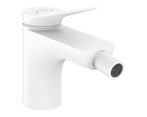 Hansgrohe Vivenis Смеситель для биде, на 1 отв., с донным клапаном, цвет: белый матовый. 75200700