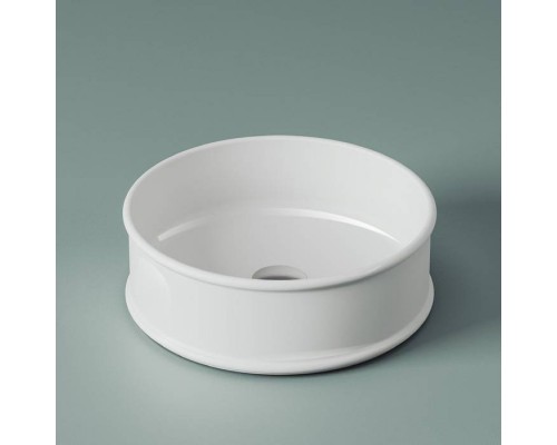 Artceram Atelier Раковина 44 см, без отв., накладная, без перелива, цвет: белый. ATL001 01 00 Artceram Atelier Раковина 44 см, без отв., накладная, без перелива, цвет: белый. ATL001 01 00