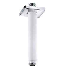 Kludi 66 535 9100 A-QA Кронштейн потолочный для верхнего душа H=150 мм, с отражателем 61x61 мм, ½  665359100