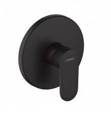 Hansgrohe Vernis Blend Смеситель для душа, встраиваемый, внешняя часть, цвет: матовый черный . 71667670