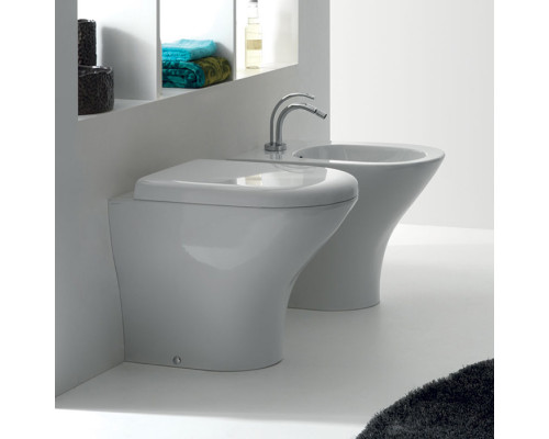 Kerasan Aquatech Унитаз напольный 55х36см, с крепежом, цвет: белый. 371901