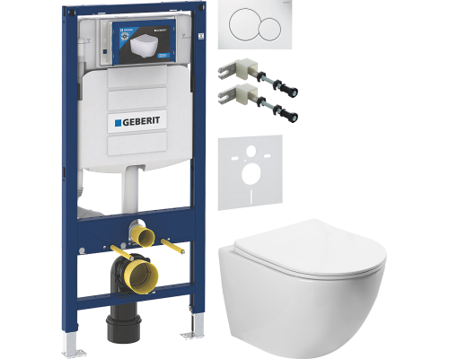 Комплект Унитаз подвесной SantiLine SL-5005 безободковый, с микролифтом + Крепления Geberit Duofix 111.815.00.1 к стене + Шумоизоляция 156.050.00.1 + Инсталляция UP 320 111.300.00.5 + Кнопка Sigma 01 115.770.11.5 белая Комплект Унитаз подвесной SantiLine SL-5005 безободковый, с микролифтом + Крепления Geberit Duofix 111.815.00.1 к стене + Шумоизоляция 156.050.00.1 + Инсталляция UP 320 111.300.00.5 + Кнопка Sigma 01 115.770.11.5 белая
