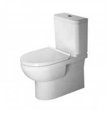 Duravit DuraStyle basic Унитаз-моноблок 36.5х65см., безободковый, слив универсальный, подключение снизу слева, цвет: белый. 21820900002,  0941100005