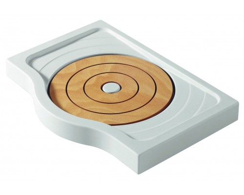 СНЯТ_IS T252001 Small+ Поддон душевой, акрил, деревянные вставки, 1100х670(770)х130 мм T252001