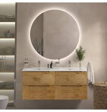 Мебель для ванной комнаты BelBagno Etna 120 для двоих, rovere nature, раковина BB-8099-120-2